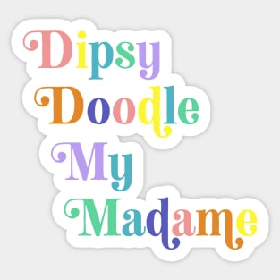 Dipsy Doodle (rainbow) Sticker